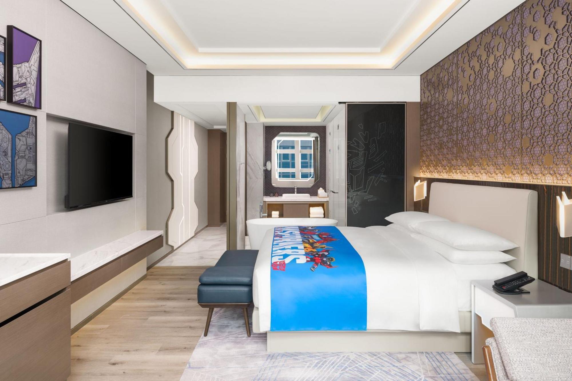 Shanghai Marriott Hotel Pudong South Nanhui Bagian luar foto