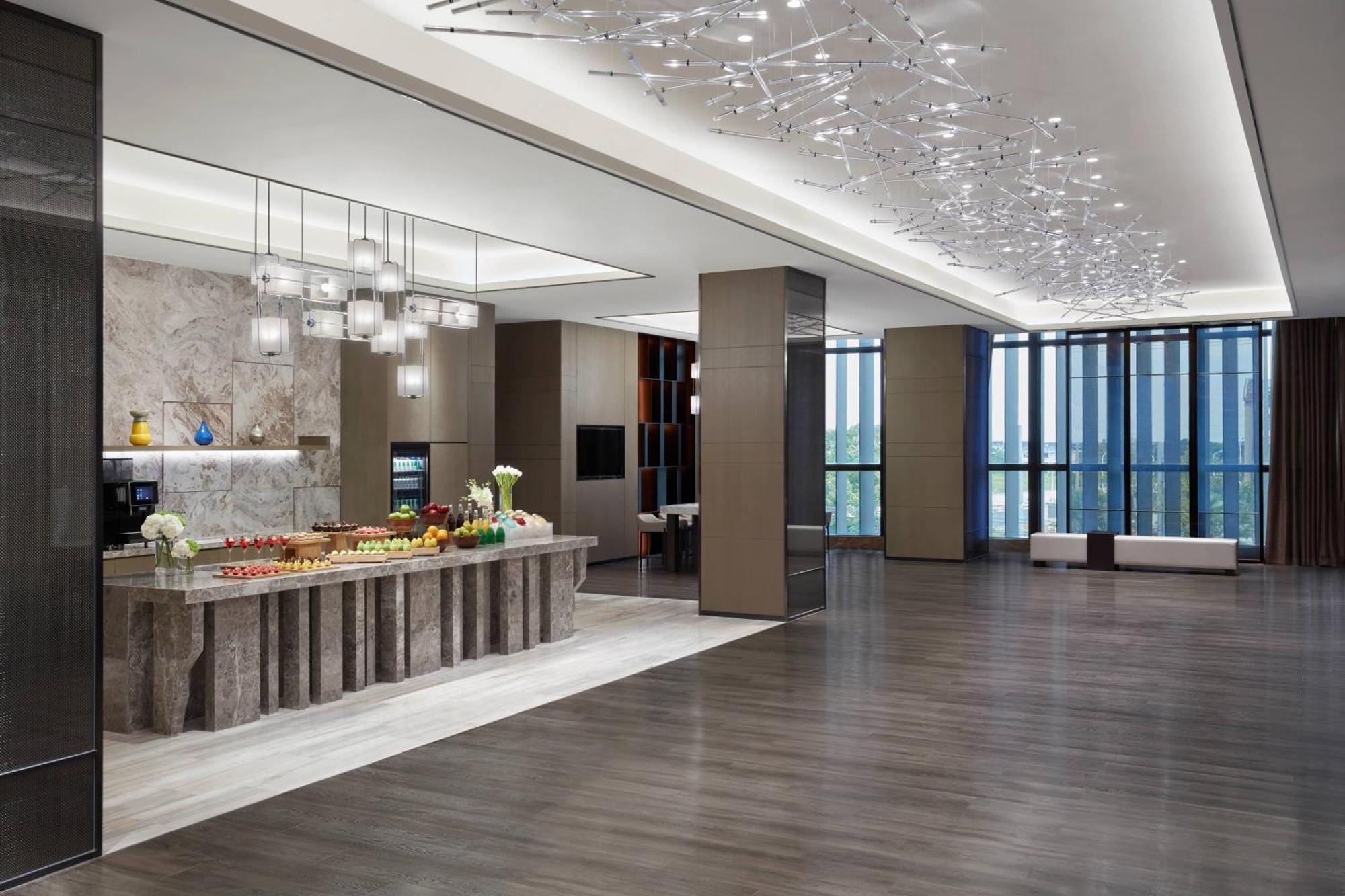 Shanghai Marriott Hotel Pudong South Nanhui Bagian luar foto