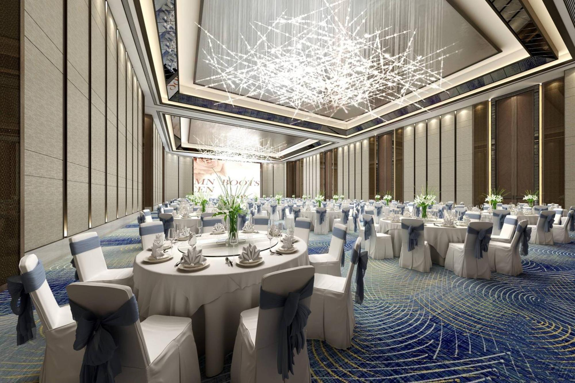 Shanghai Marriott Hotel Pudong South Nanhui Bagian luar foto