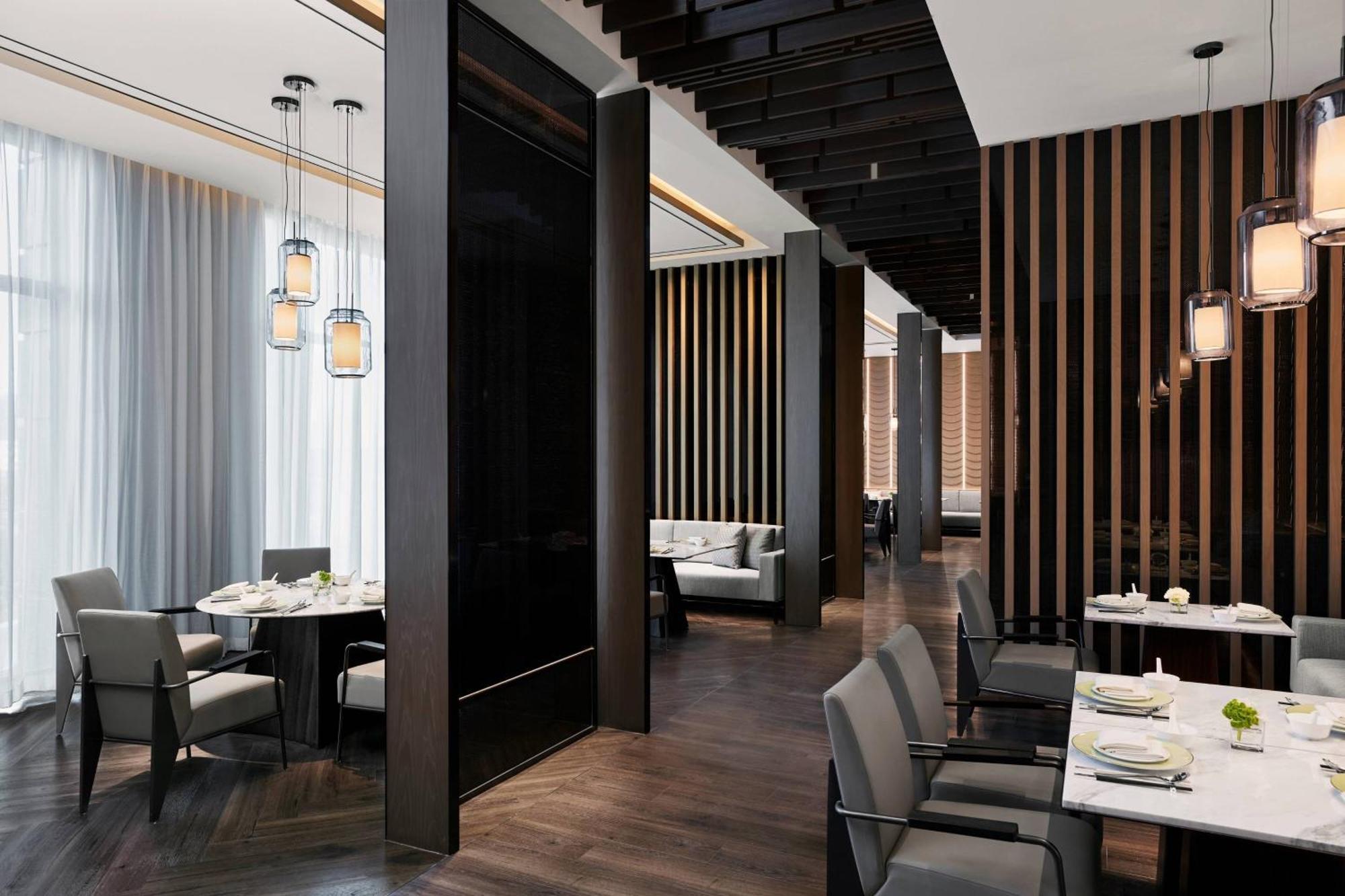 Shanghai Marriott Hotel Pudong South Nanhui Bagian luar foto