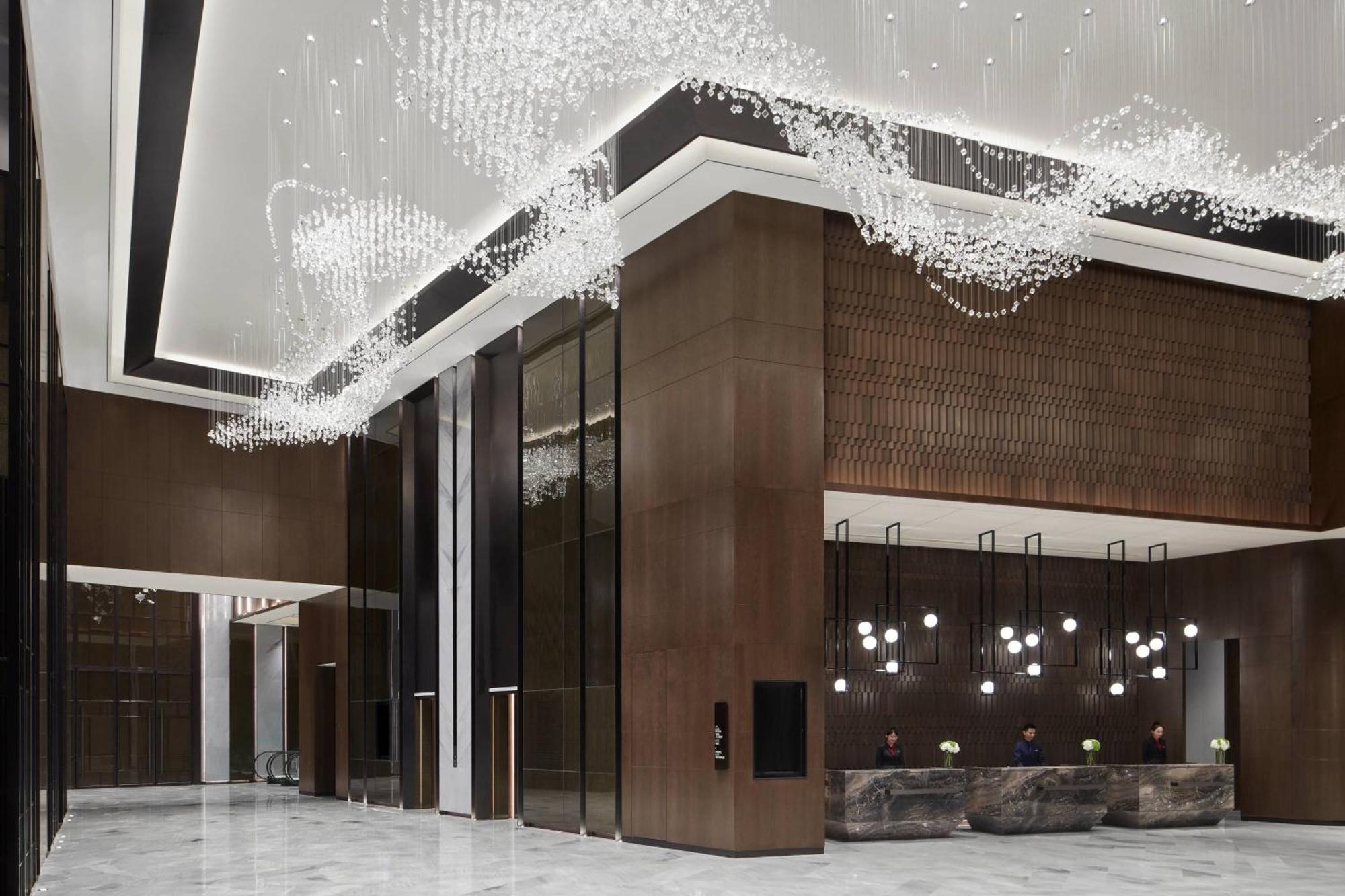 Shanghai Marriott Hotel Pudong South Nanhui Bagian luar foto
