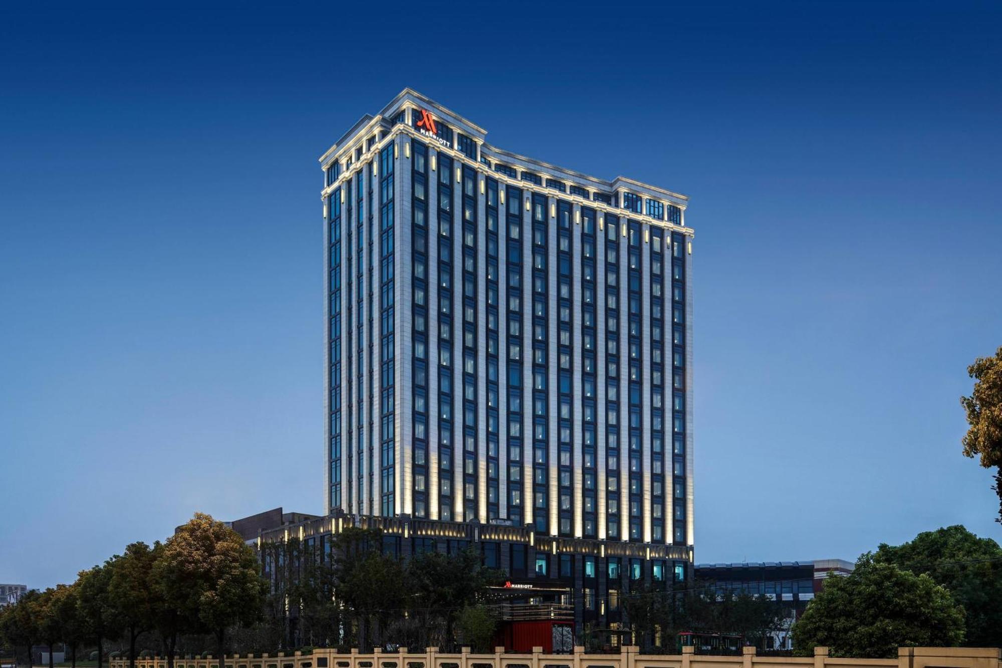 Shanghai Marriott Hotel Pudong South Nanhui Bagian luar foto